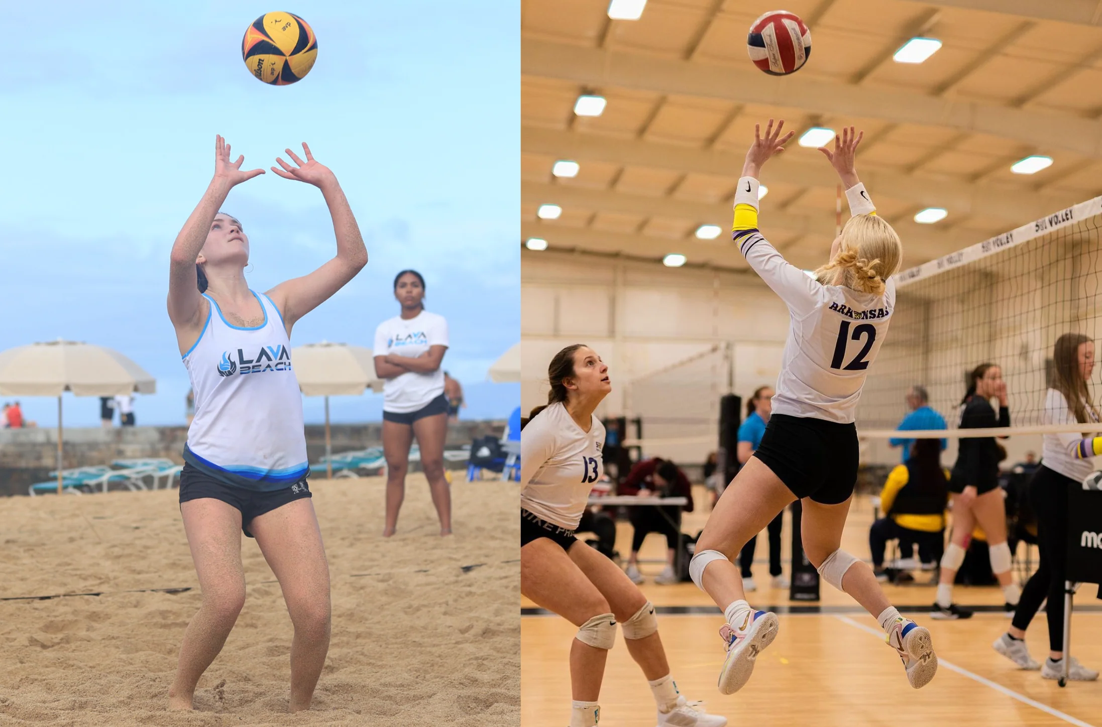 Differences Between Indoor and Beach Volleyball